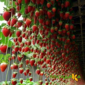 Клубника ампельная Анастасия купить по цене от 370р. в интернет-магазине «Посадика» с доставкой почтой в в Балаковое и по всей России – [изображение №1].